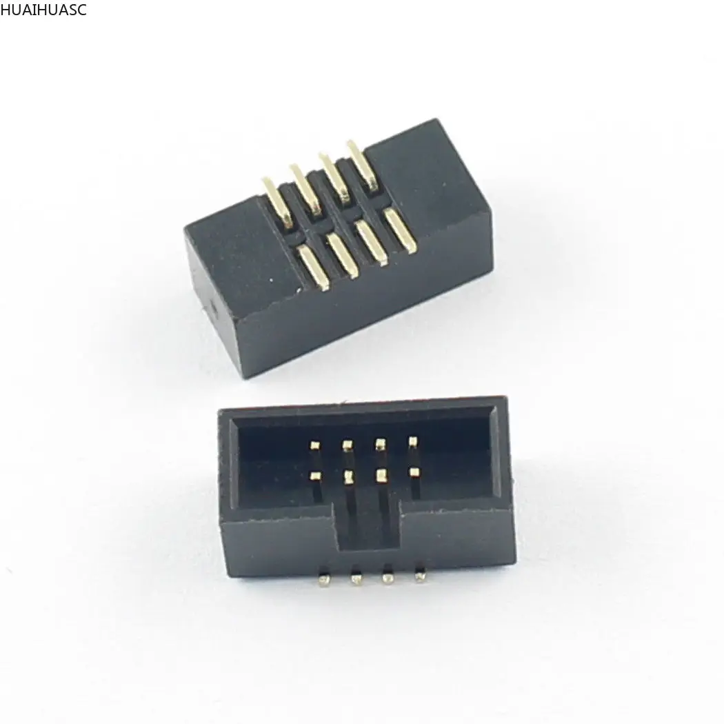 10 шт. 1 27 мм Шаг 8 14 16 20 26 30 34 40 50 60 Pin SMT SMD Штекерный корпус IDC разъем|Соединители| |