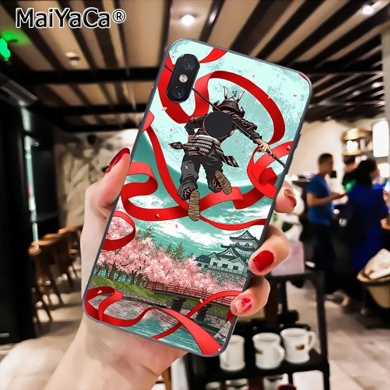A14 MaiYaCa японский самурайский ниндзя на заказ фото мягкий чехол для телефона Xiaomi Redmi4X 6A S2 Go Redmi 5 5Plus Note4 Note5 7 Note6Pro - Цвет: A14