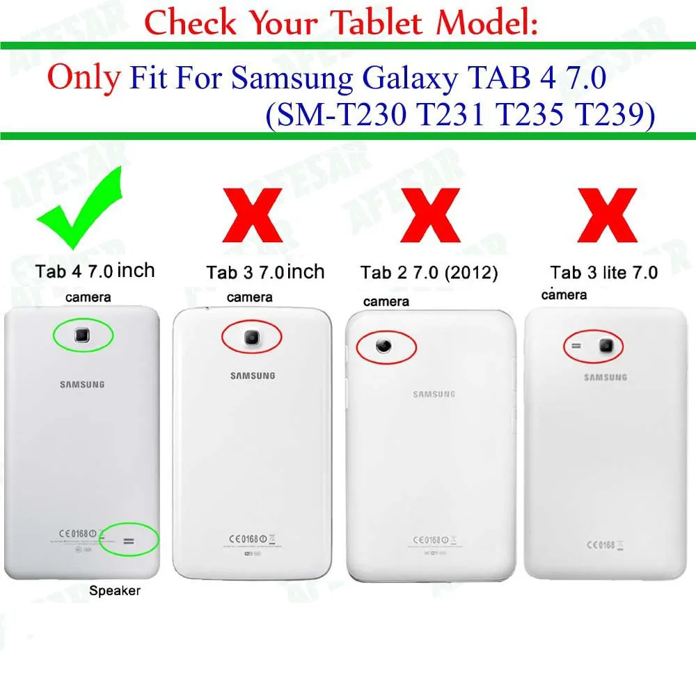 Сверхтонкий магнитный складной смарт чехол для Samsung galaxy Tab 4 VE 7 0 T230 T231 T235 T239