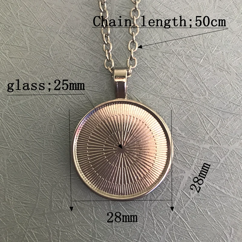 Аниме Гравити Фолз ожерелье Билла шифра колесо загадки стеклянный узор