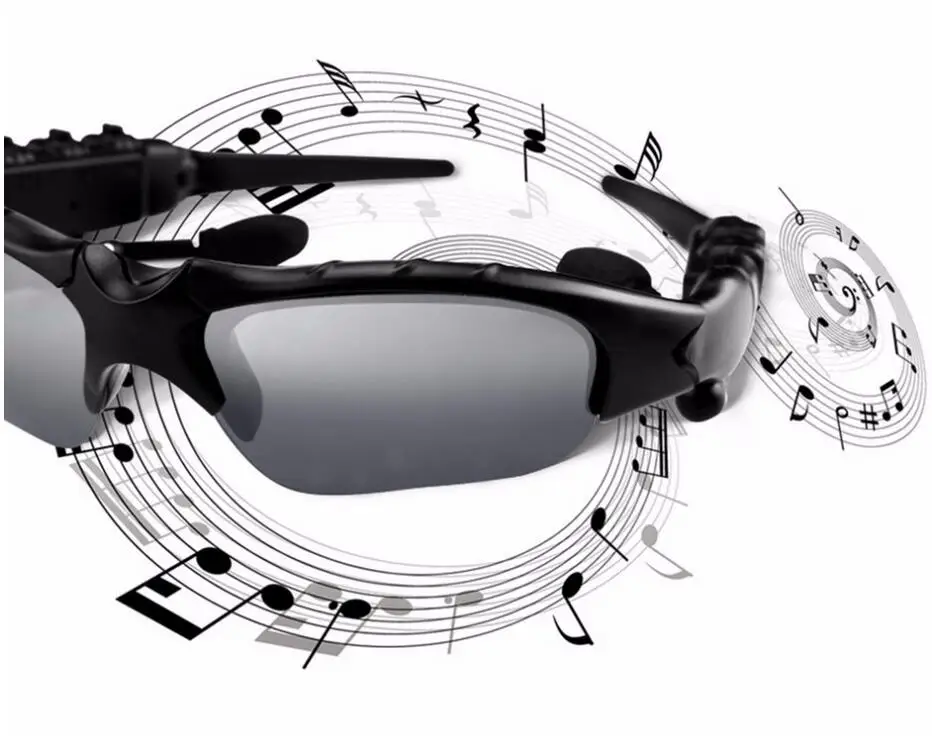 Earphone Wireless Headphone Bluetooth Stereo Music Phone Call Hands free Sunglasses Headset For iPhone for Samsung Newest | Электроника