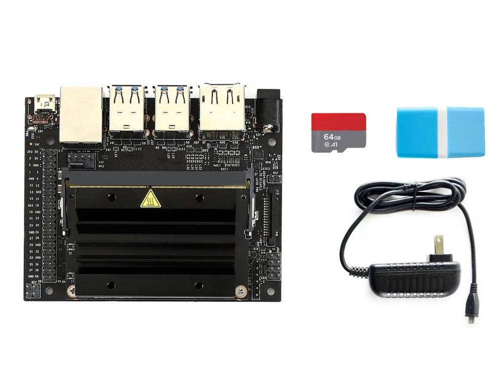 NVIDIA Jetson нано комплект разработчика небольшой AI компьютер 128-core Maxwell GPU четырехъядерный процессор ARM Cortex-A57 Процессор 4 Гб 64 бит LPDDR4