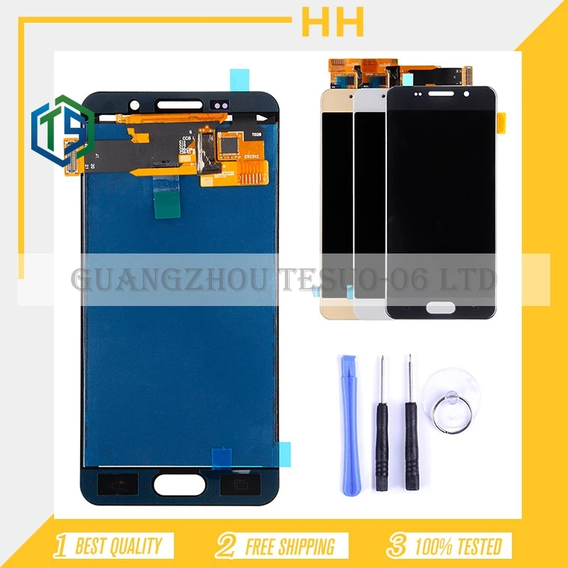 № A310 дисплей HH для Samsung Galaxy A3 2016 A310F ЖК Сенсорный экран планшета Ассамблеи 1 шт