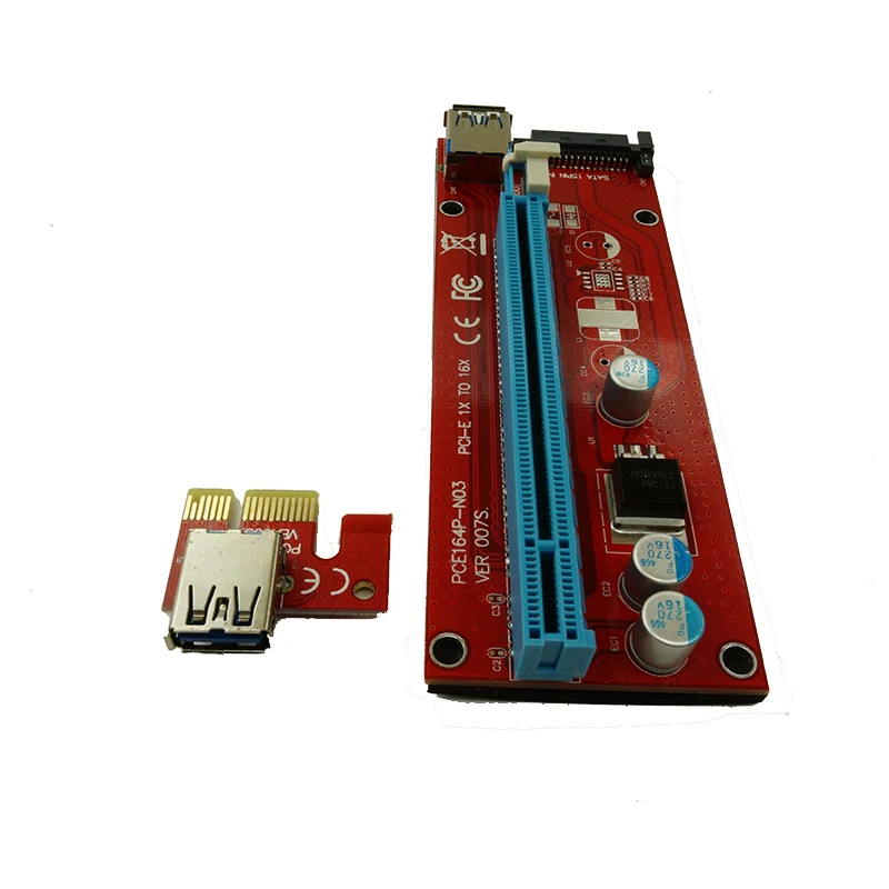 USB 3.0 PCI-E Express 1x to16x Extender Riser Card Adapter with 60cm extender cablefor bitcoin mining device |