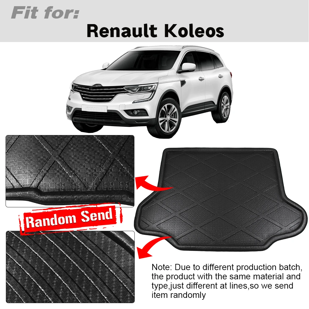 Buildreamen2 для Renault Koleos автомобильные аксессуары подкладка заднего багажника коврик защитный пола| |