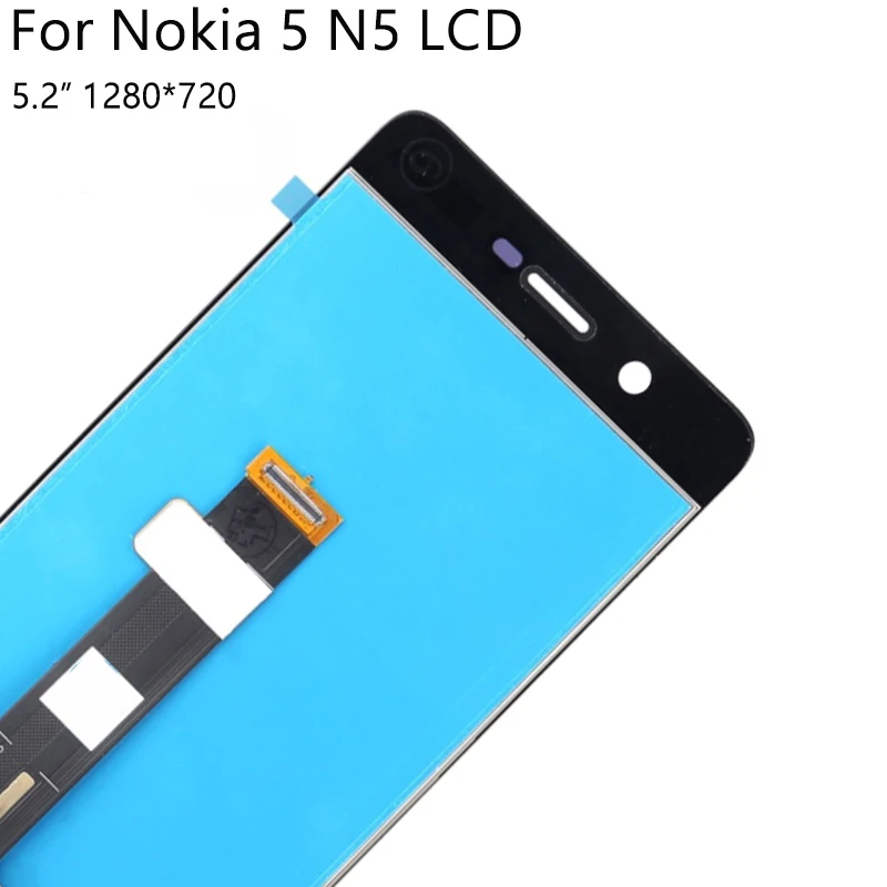 100% протестированный ЖК-экран для Nokia 5 N5 TA-1008 TA-1030 TA-1053 ЖК-дисплей сенсорный экран