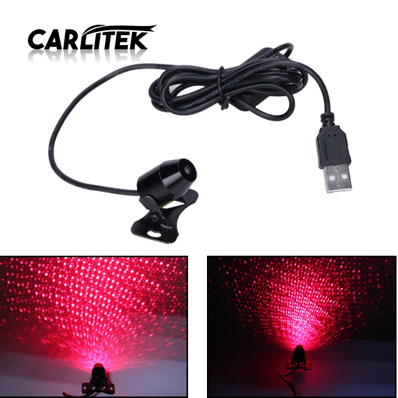 CARLitek USB Автомобильный светодиодный атмосферный свет интерьерный потолочный