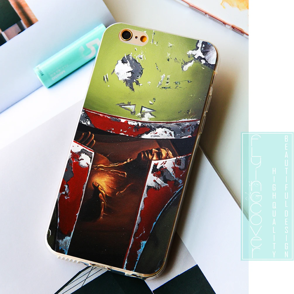 Coque Han Solo Star Wars Capa мягкий TPU силиконовый чехол для телефона iPhone X 7 8 Plus 5S 5 SE 6 S 5C 4S