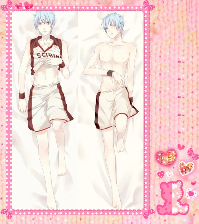 

Аниме мультфильм Kuroko без баскетбола Двойная подушка обнимающая Подушка Чехол наволочка Подушка Чехол персиковая кожа 2 Way No.0-720
