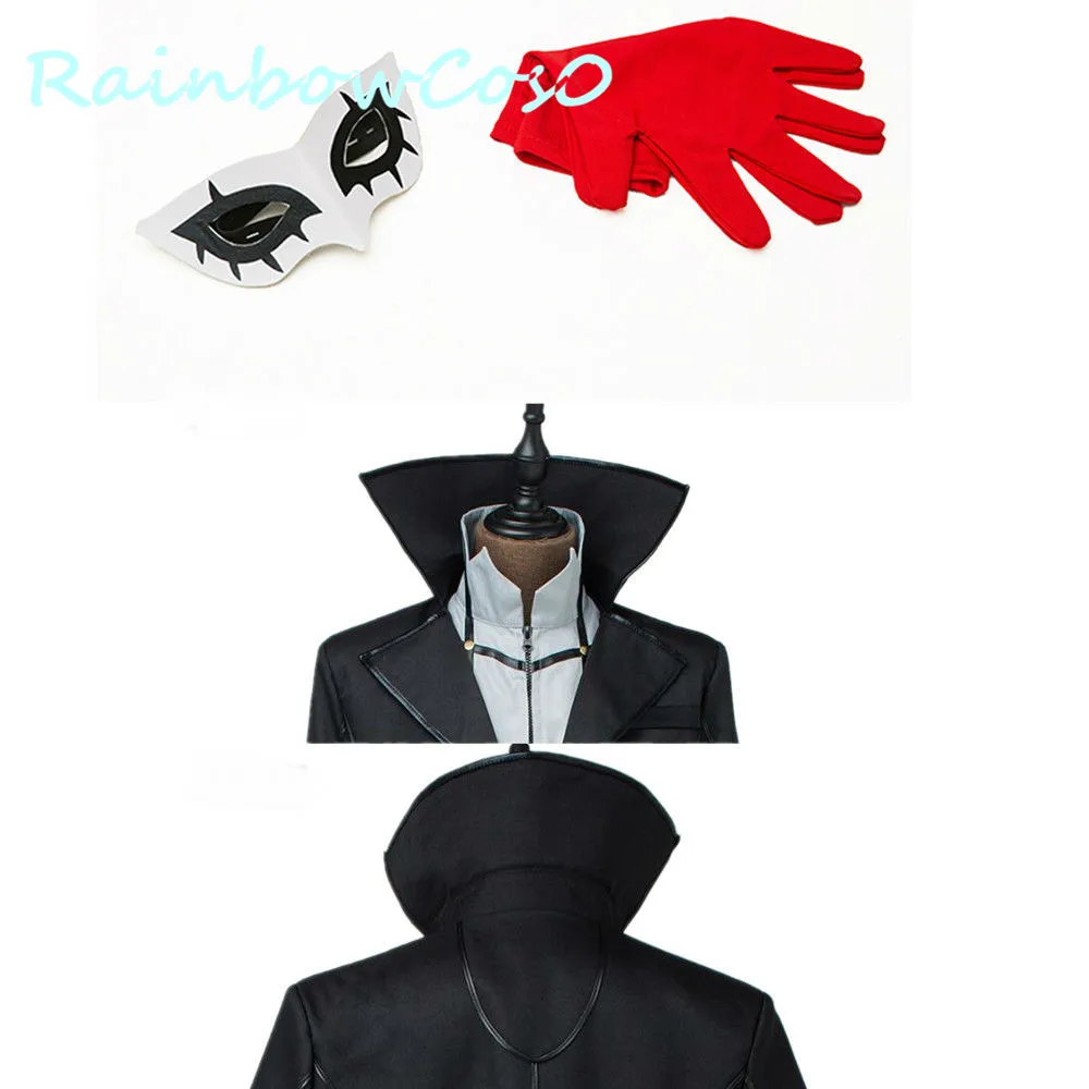 Костюм для косплея RainbowCos0 Persona 5 P5 Amamiya Ren Kurusu основной герой Акира курсу Униформа