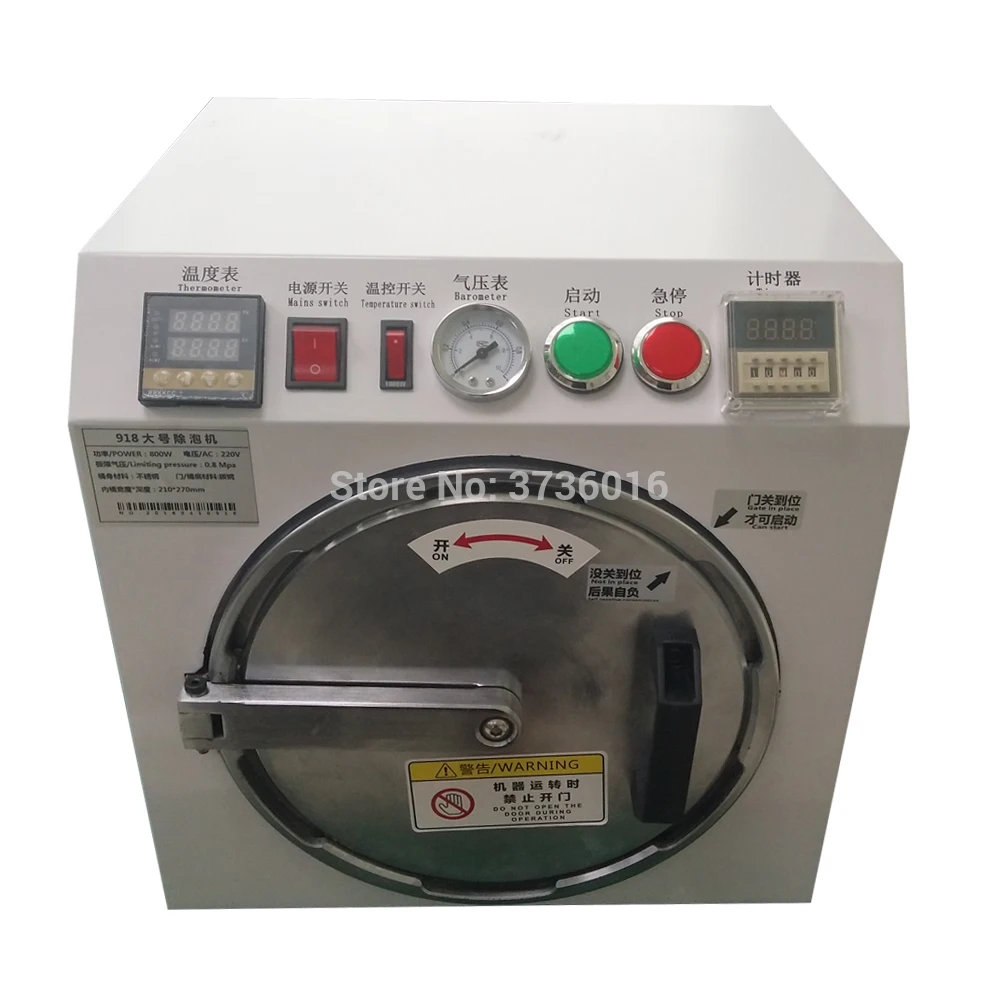 

LCD Touch Screen Repair Automatic Bubble Removing Machine for mobile phone ipad Heating and 0.8Mpa pressure to remove bubble