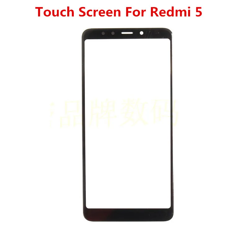 Redmi5 сенсорный экран для Xiaomi Redmi 5 передняя стеклянная крышка ЖК дисплей внешняя