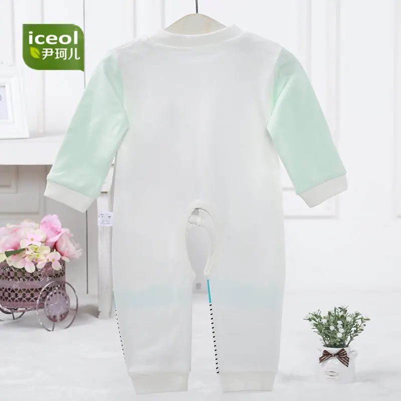 2017 Детские Комбинезоны для малышек Рубашка с короткими рукавами Мягкий хлопок