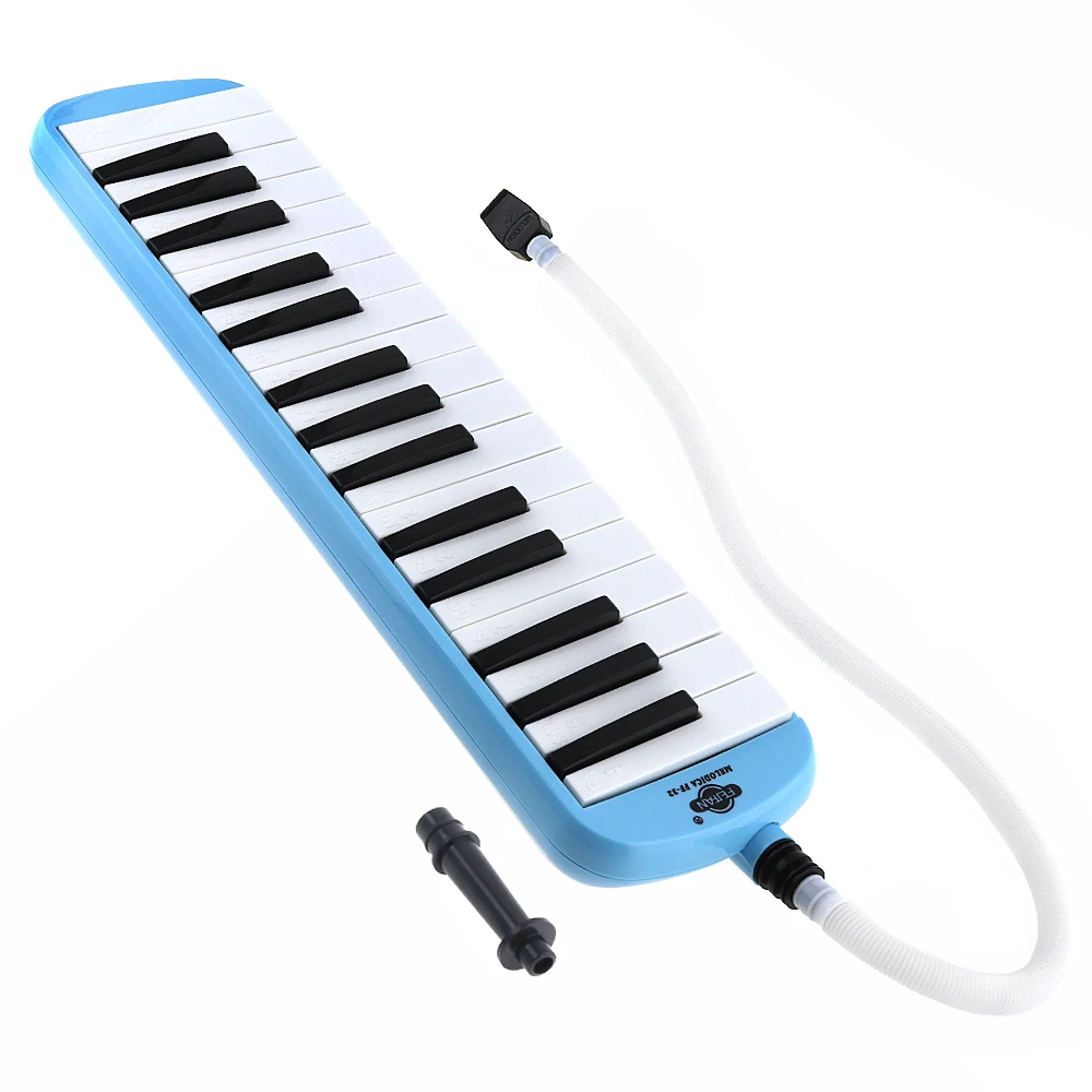 32-клавишная Губная гармошка Melodica обучающий инструмент с Делюкс чехол для