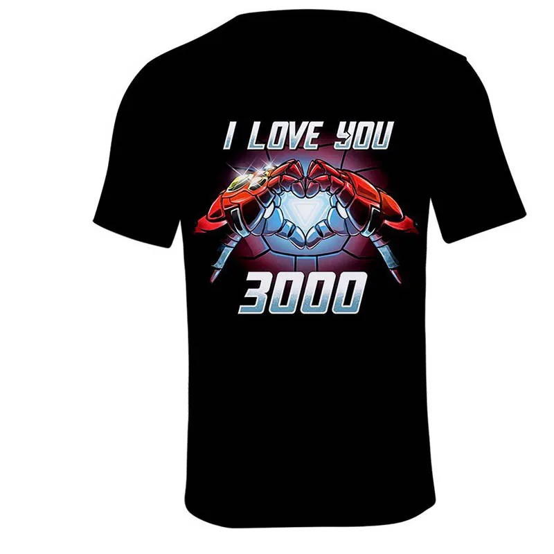 Cosroad Мстители 4 Endgame Железный человек косплей Тони Старк I Love you 3000 толстовка с