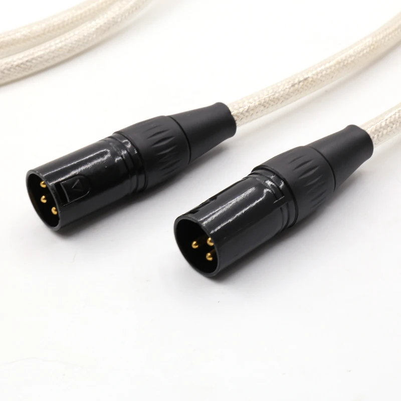 Соединительный кабель RCA (штекер)/XLR (штекер) Посеребренная медь | Электроника