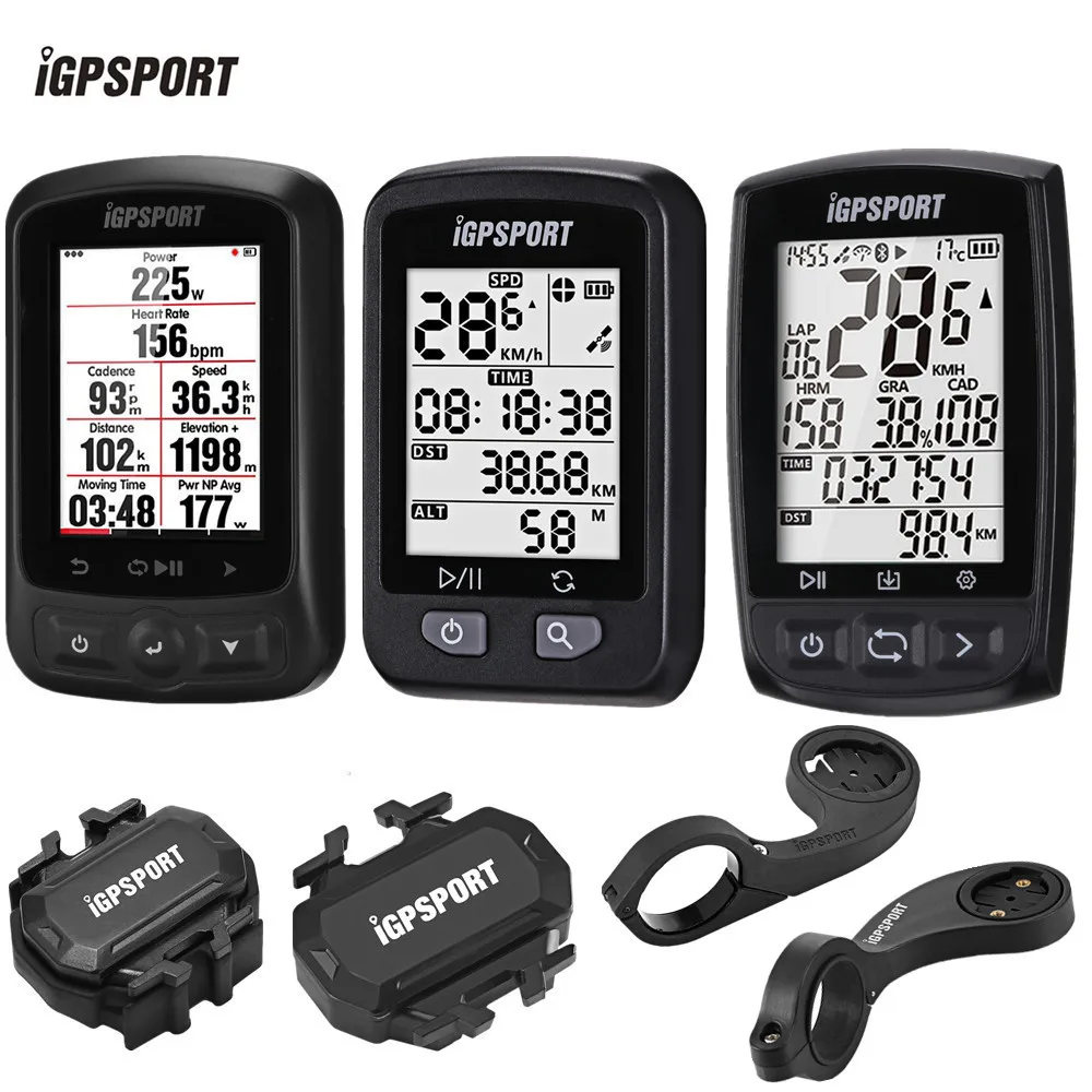 IGPSPORT IGS618/IGS20E/IGS50E/SPD61/C61/S60/S80 велосипедов компьютер Спидометр ANT + Беспроводной