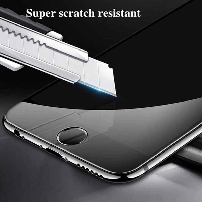 20D закругленные края полное покрытие Защитное стекло для iphone 7 8 6 6S Plus закаленное защитное стекло для iphone X XR XS Max стеклянная пленка
