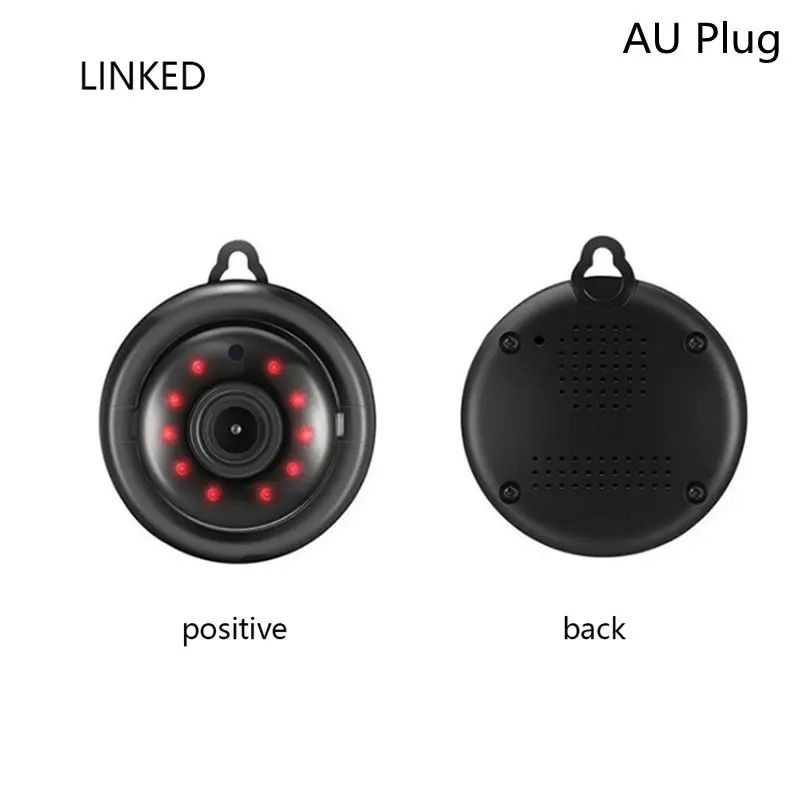 Hook Up No Light AU CYSINCOS 1080P Беспроводной Детский монитор портативный Wi-Fi IP Смарт ночное видение детский домашний аудио запись ребенок спящий смотреть инструменты - Цвет: Hook Up No Light AU