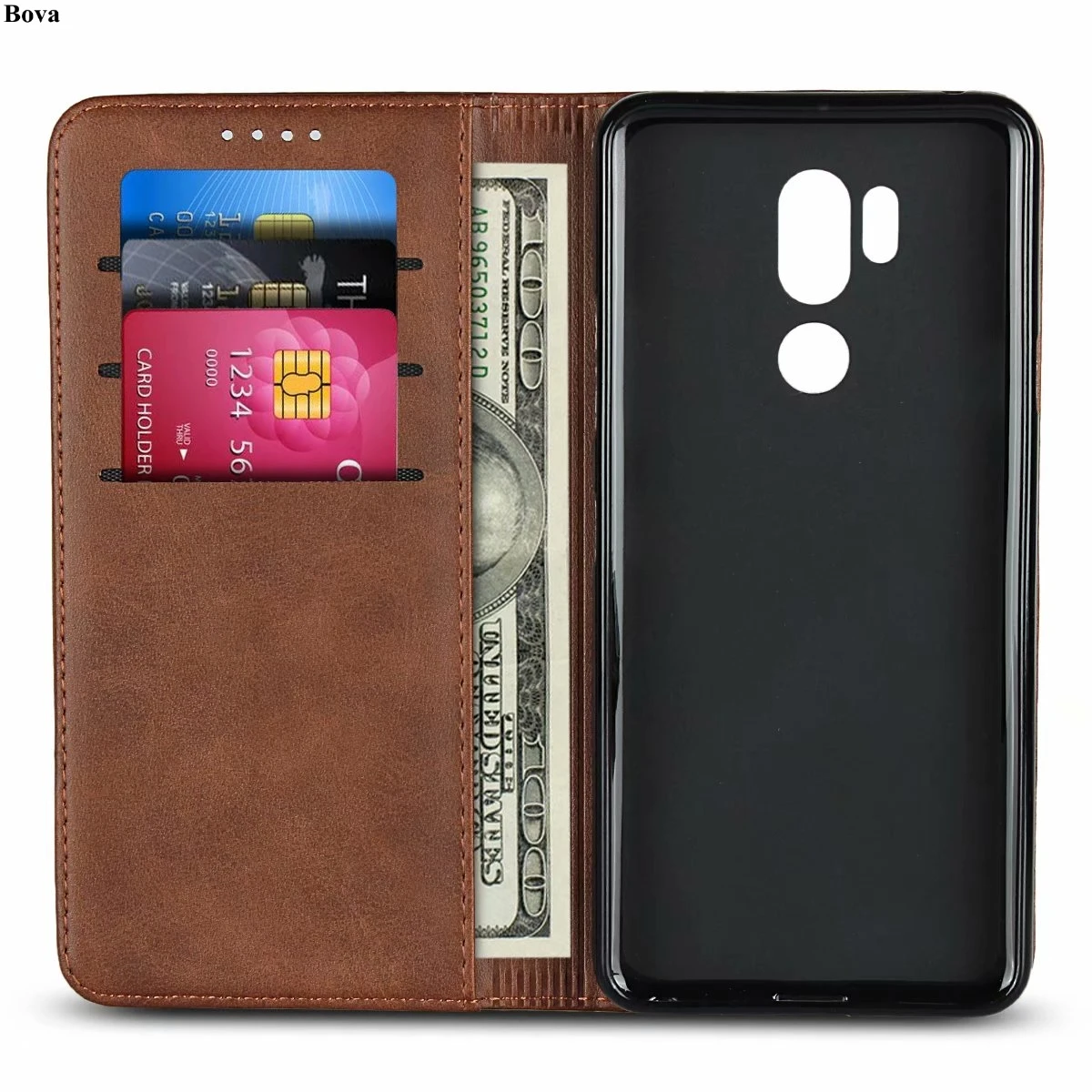 Кожаный чехол для LG G7 ThinQ для LG G7 раскладной чехол с держателем карты кобура Магнитный Привлекательный чехол кошелек Чехол Coque