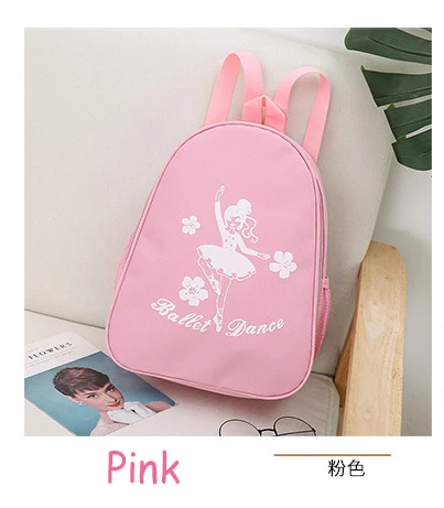 Pink Детский Розовый балетный рюкзак школьный ранец с изображением мультяшных геров детский студенческий водонепроницаемый нейлоновый рюкзак для танцев балерина для девочек гимнастический милый рюкзак - Цвет: Pink