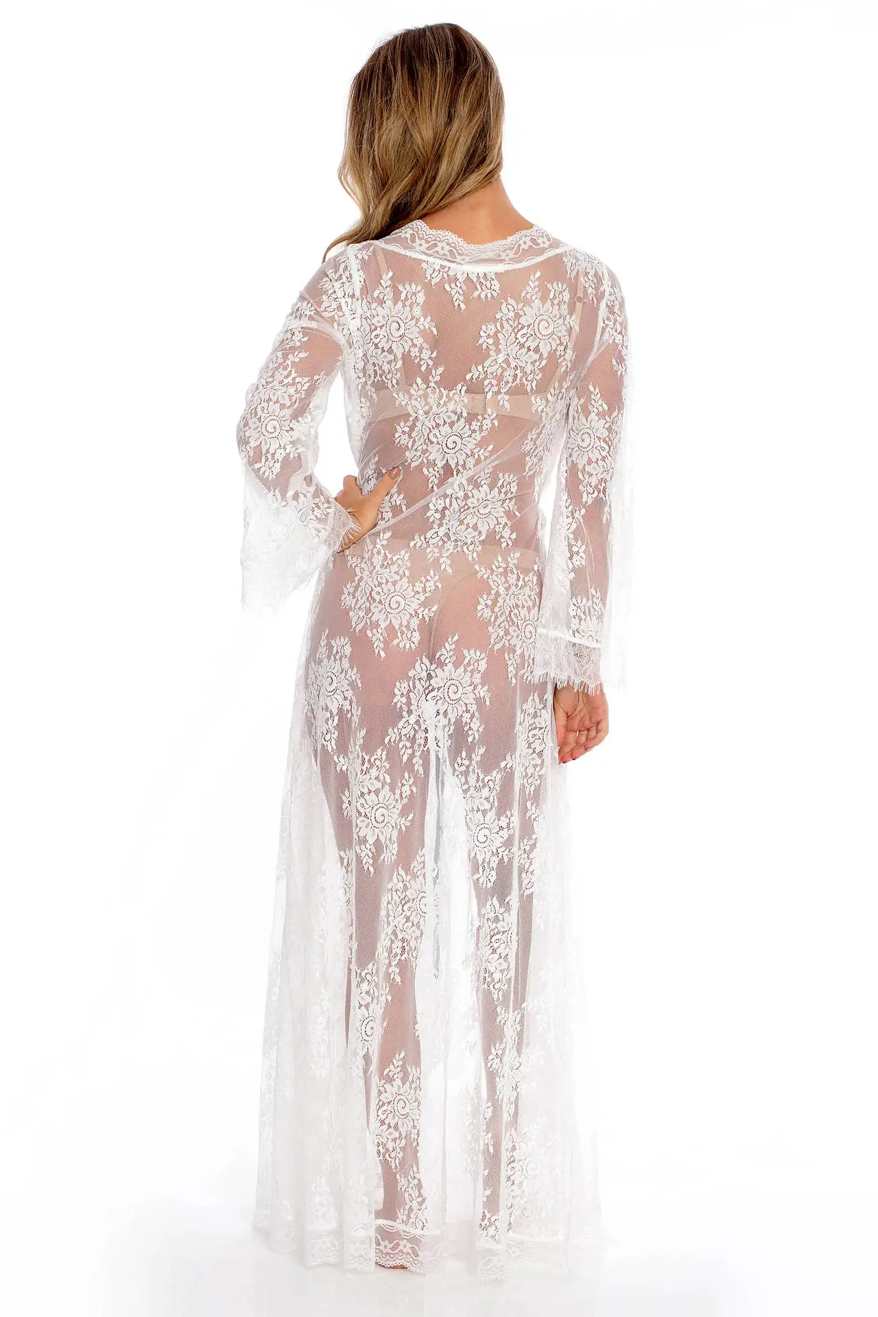 

2019 summer long sleeve hollow out lace maxi lace kimono tops lady sexy maxi lace shirts lady maxi lace tops