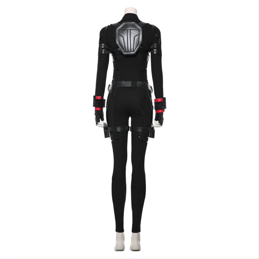 Black Cosplay Widow Costume Halloween Women Costumes Natasha Romanoff Costume Jumpsuit