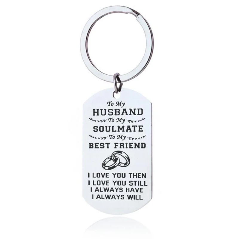 Wife Husband Best Friends Keychain To My Soulmate Love Valentines Day Anniversary Gifts Couple Lover Gift | Украшения и