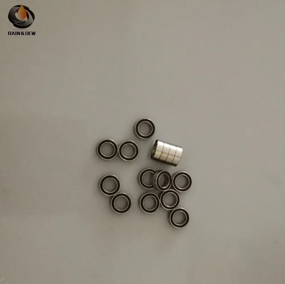 SMR95 2RS нержавеющий подшипник 5*9*3 мм (10 шт) ABEC 7 Высокоточный для рыбалки|Валы| |