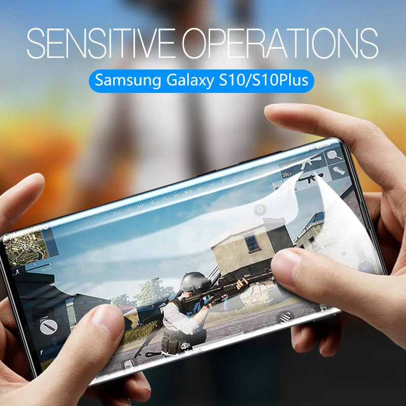 3D изогнутые с обмоткой эластичной пленкой для samsung Galaxy S10 S8 S9 плюс записная книжка