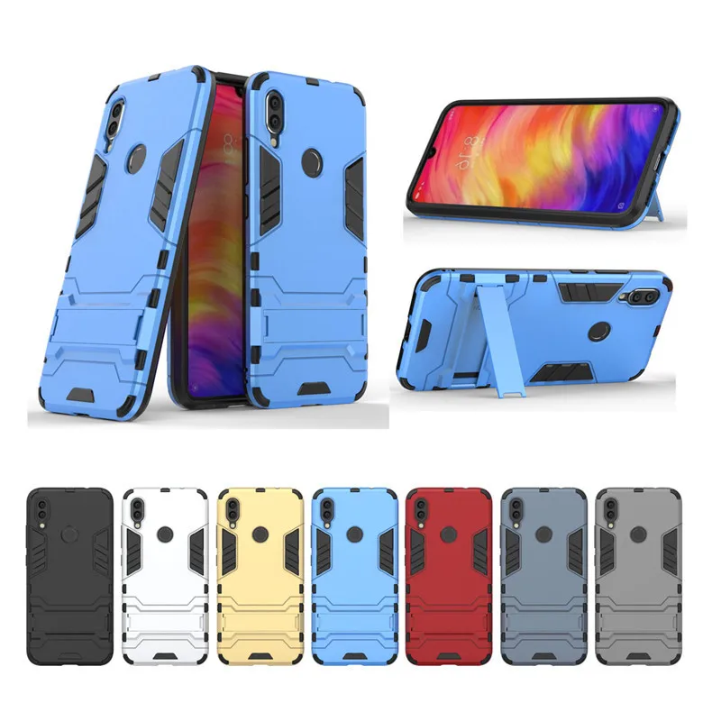 Для Xiaomi Redmi Note 7 Note 8 Pro Redmi 7 7A чехол противоударный защитный чехол для телефона с подставкой