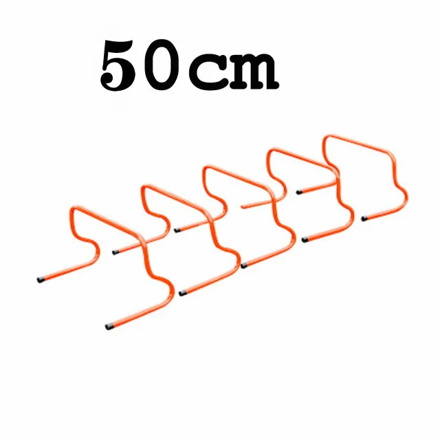 50CM 5 шт./лот 50 см(19 дюймов) 30 см(9 дюймов) 40 см футбол gaelic барьеры Обучение Практика оборудования барьеры рамки - Цвет: 50CM