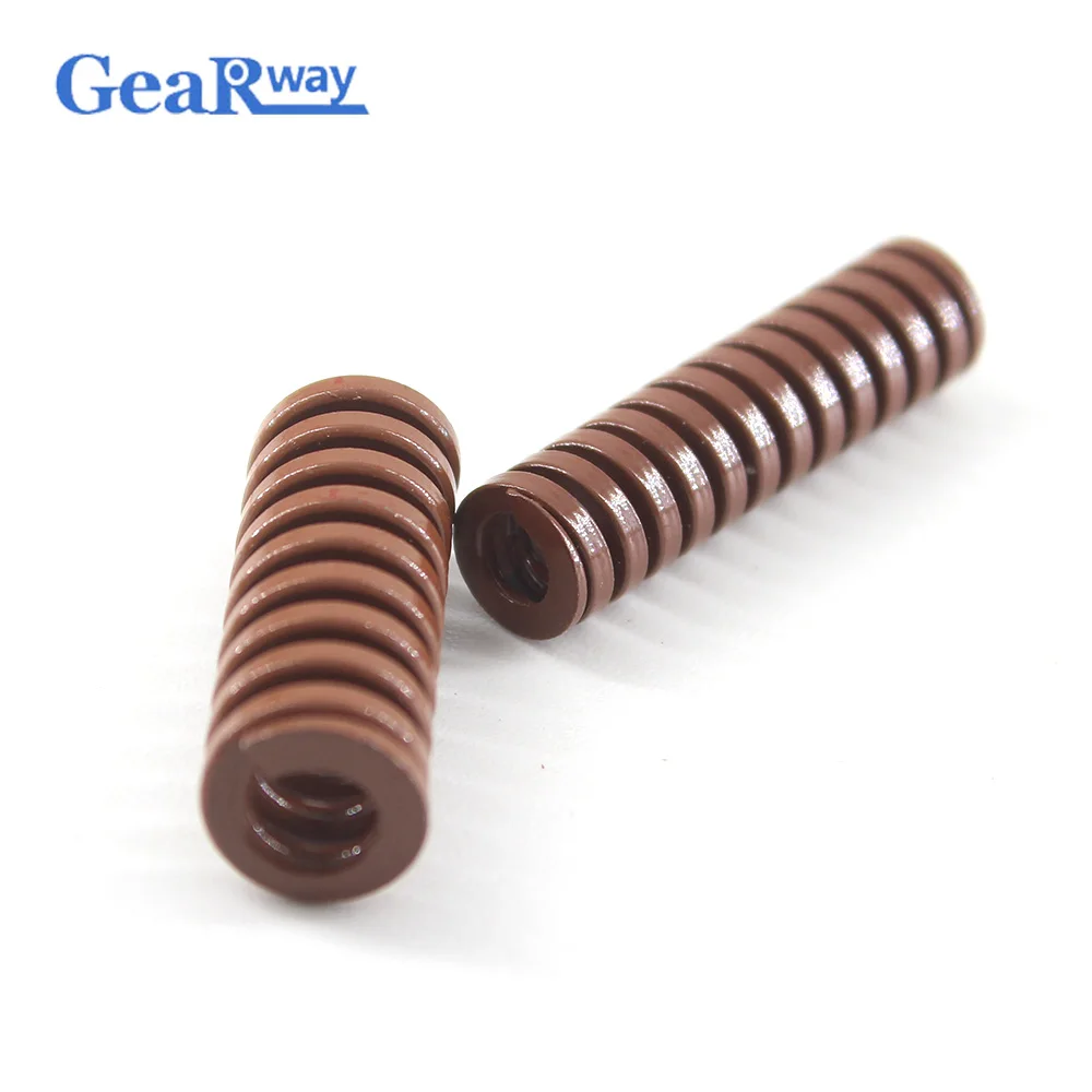 Коричневая пружина для сжатия Gearway 24% TB25x60/25x6 5/25x7 0/25x9 5/25x100 мм сжатия|Пружины| |
