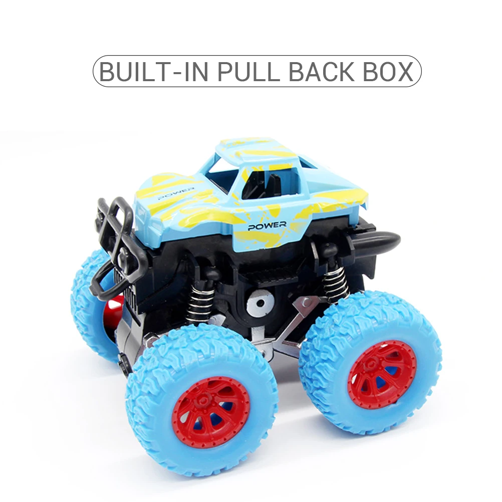 1 шт. мини 4WD инерционный вращающийся автомобиль игрушки Дети фрикционное выключение-модель дорожного транспортного средства инерционный автомобиль игрушки для детей подарок на день рождения