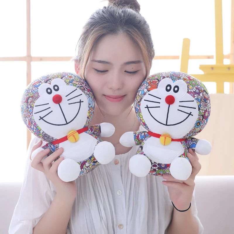 Hot25cm/35cm Дораэмон плюшевая детская игрушка Kawaii кошка кукла мягкие животные