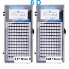 Норковые ресницы, 6D объем, накладные Индивидуальные ресницы для наращивания, инструмент для макияжа глаз