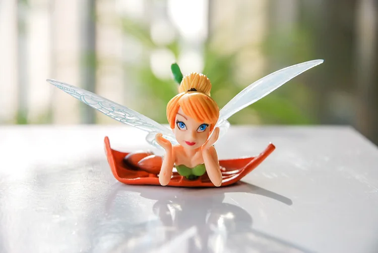 6 шт./компл. аниме Tinkerbell Фея Рисунок Игрушки замечательный Фигурка Феи куклы