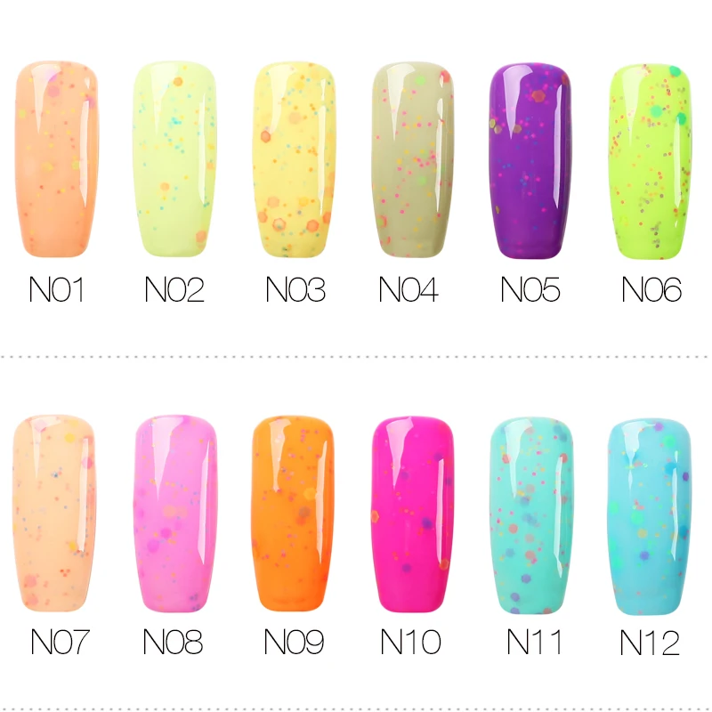 ROSALIND Gel 1S 7 мл серия сырных цветов Гель лак для ногтей маленькая белая бутылка