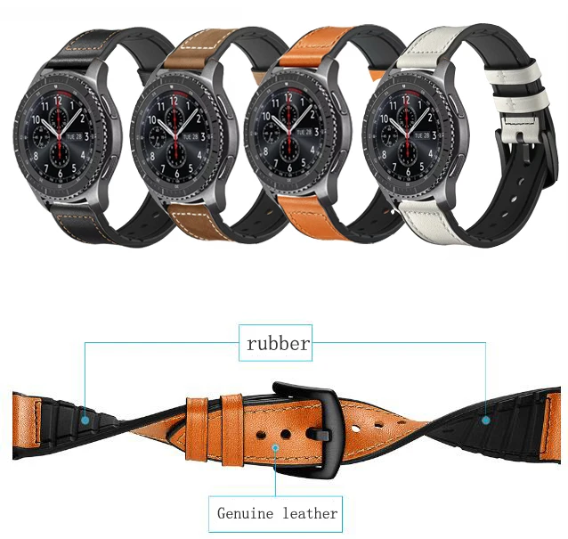 22 huami amazfit ремешок huawei GT honor волшебный браслет pebble time ticwatch 1 для samsung gear S3 Classic Frontier