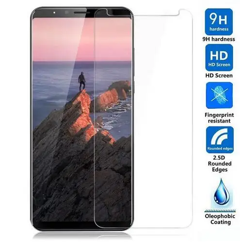 Закаленное стекло 2.5D для Cubot X18 Plus защитная пленка 9H Взрывозащищенная ЖК экрана