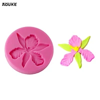 diy tools about flowers cake decoration irises 3d liquid silicone cake mold chocolate molds pastry mould jello pudding ice cube