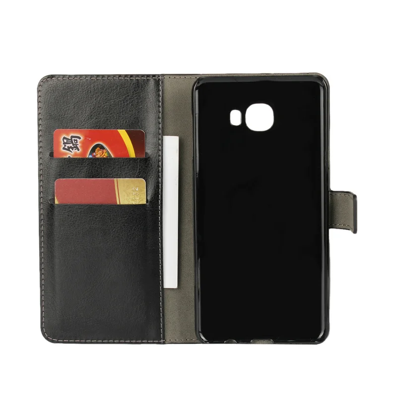 Чехол для samsung Galaxy C7 Cover Luxury Флип PU кожаный бумажник чехол Coque САППУ стенд с карт