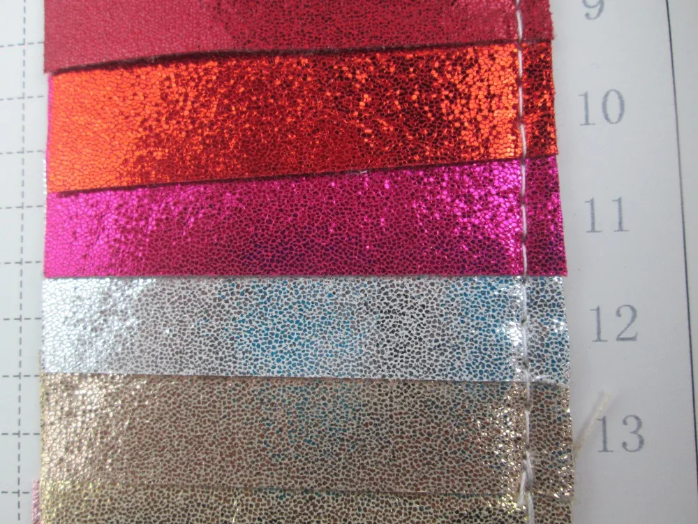 

NEW! glitter cracked style synthetic leather fabric PVC faux leather textile fabric 14 color for bag decorative fabric
