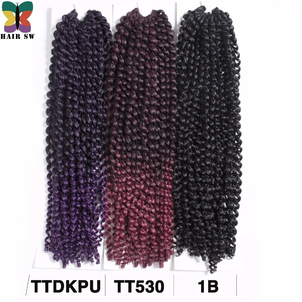 Jumbo твист Крючком Косы Одной Нити Из ямайки отказов вьющиеся Не Витая канекалон