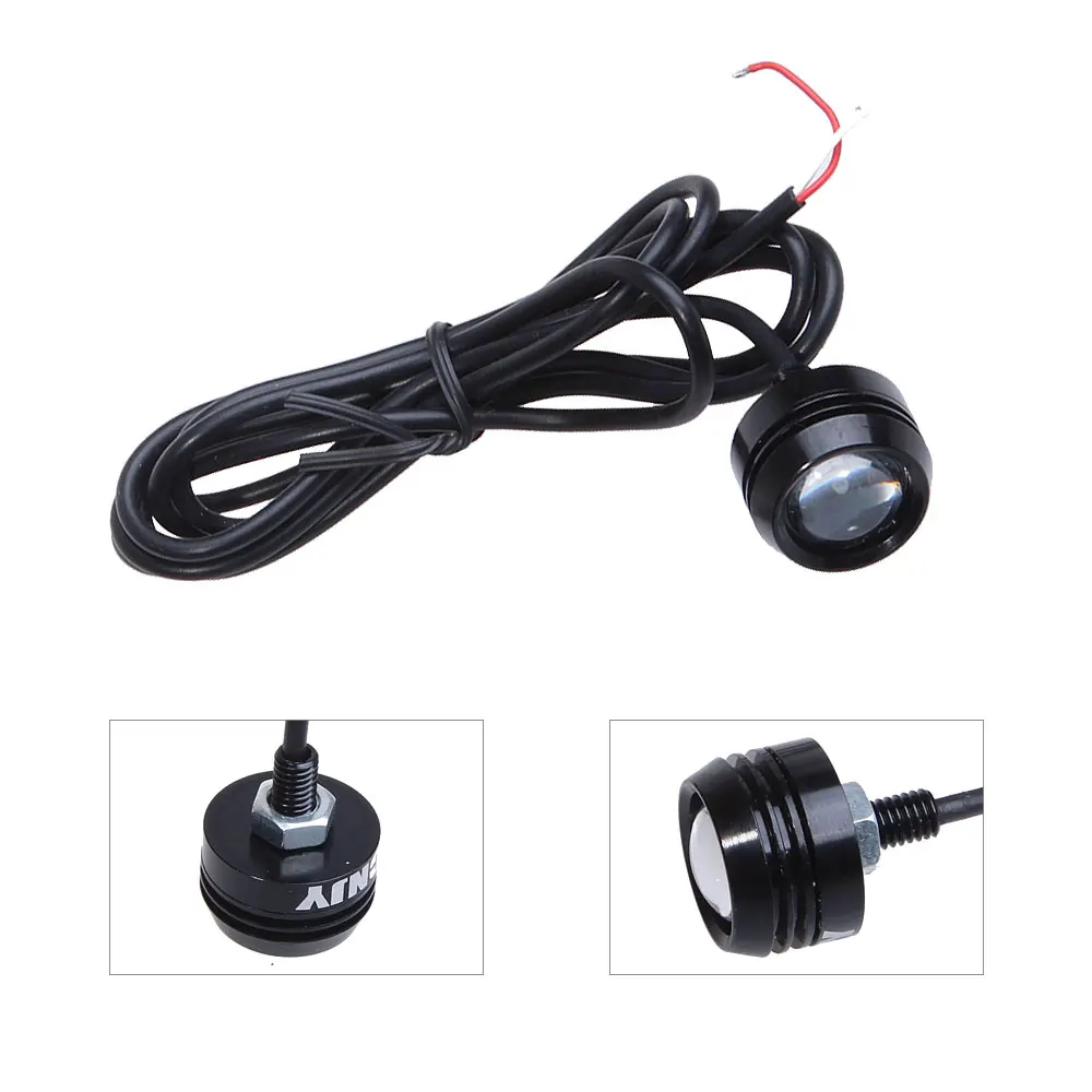 Дневные ходовые огни BOSMAA DIY LED Орлиный взгляд освещение 2W DRL универсальные дневные