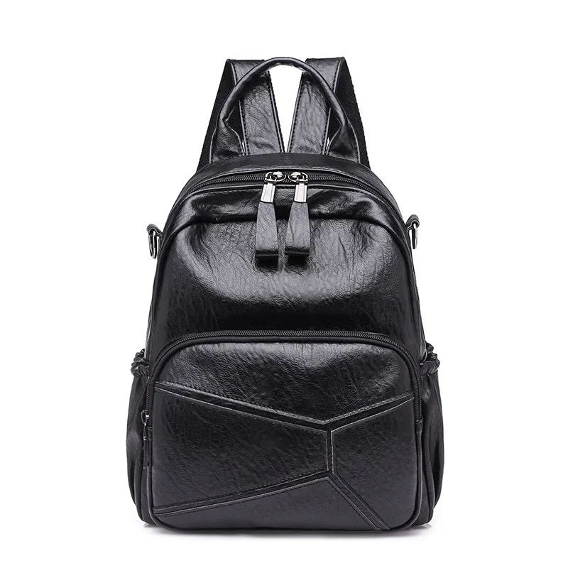 Кожаный рюкзак Mochilas Menina L Realer рюкзаки в Корейском стиле школьные сумки женский