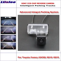 car rear view camera for toyota camry xv50 20122015 backup reverse camera intelligent parking trajectory sony ccd iii cam