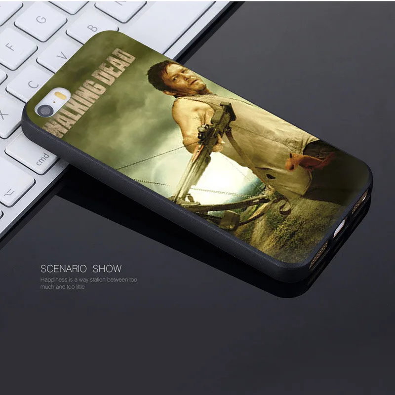 Чехол MaiYaCa the walking dead Coque Shell для телефона iphone 11 Pro 8 7 6 6S Plus X 5 5S SE, чехол XS XR XSMAX - Цвет: 5
