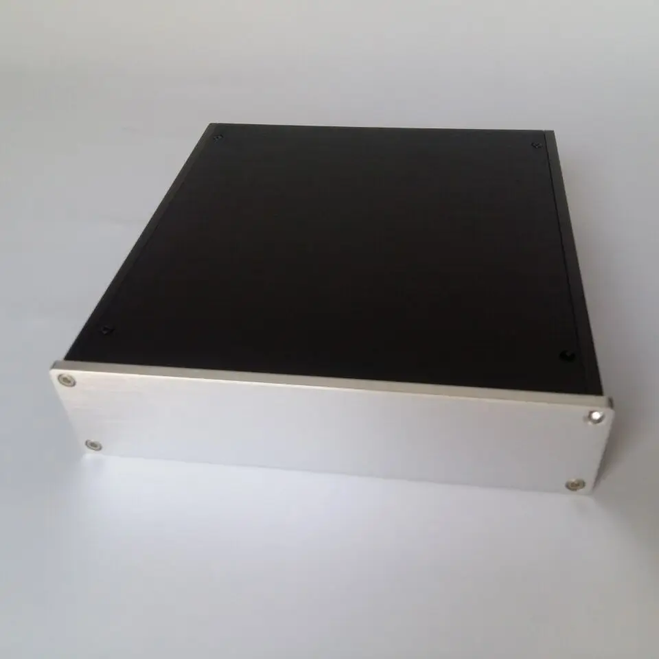 Мини алюминиевый корпус усилителя 2205 ЦАП Корпус Корпуса DIY box ( 220*52*226 мм)|Усилители