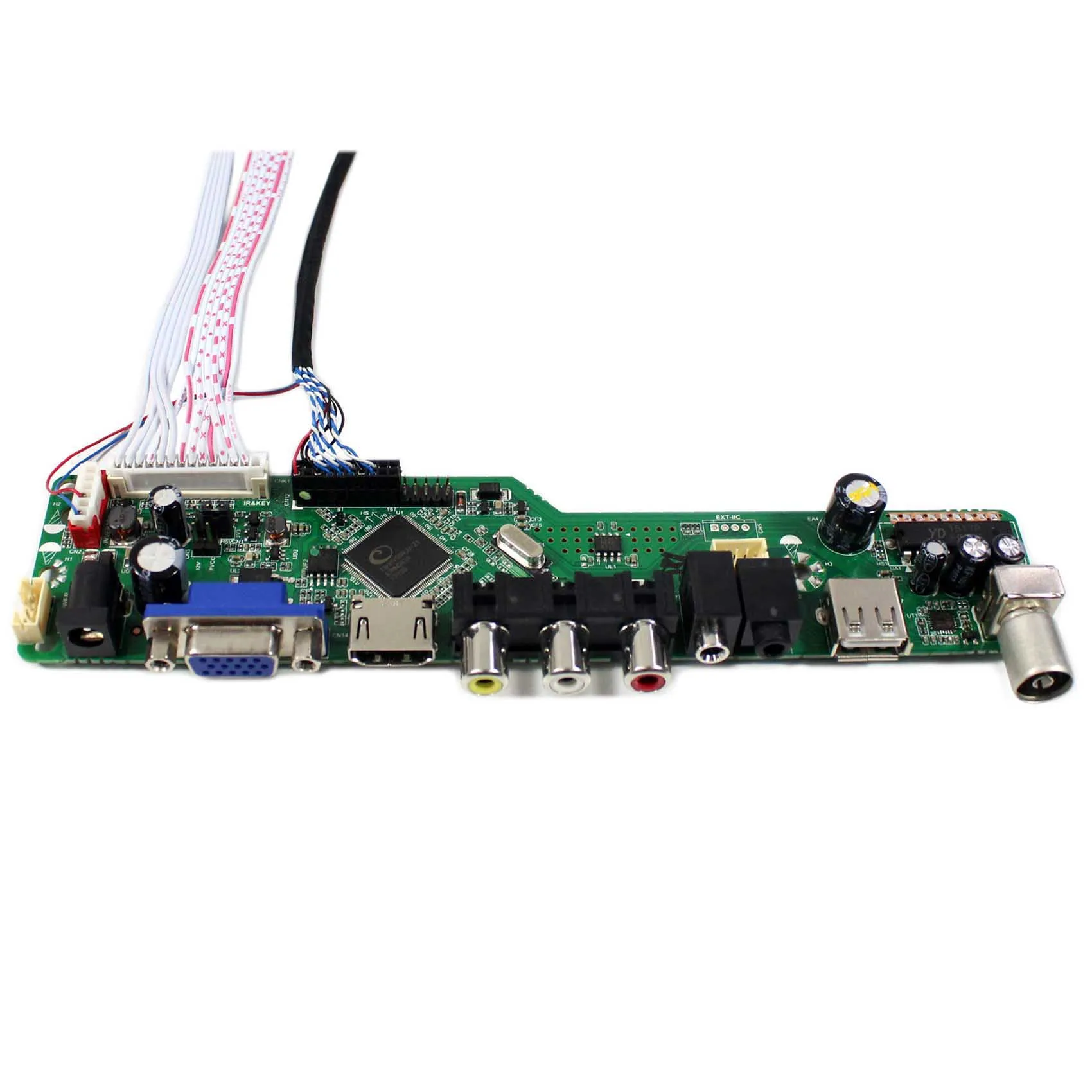 12 1 дюймовый HSD121PHW1 1366x768 ЖК экран + ТВ H DMI VGA AV USB аудио контроллер плата